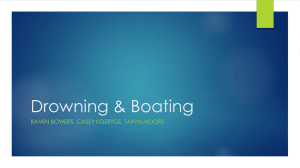 Drowning & Boating
