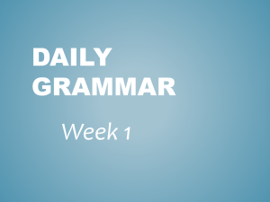 Daily Grammar