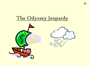 Odyssey Jeopardy - Bean English and Technology