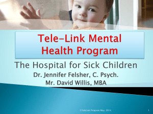 Tele-Link Mental Health - Ontario Psychological Association