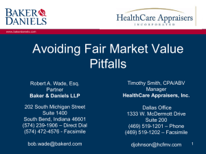 Fair Market Value: Identifying Pitfalls and How to Avoid Them