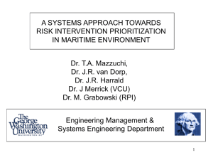 A Survey of Dynamic Risk Modeling in the Maritime Industry