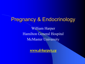 Pregnancy and Endocrinology