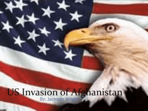 US Invasion of Afghanistan
