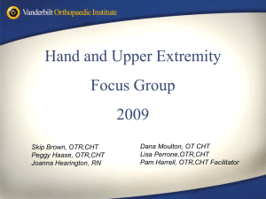 Hand and Upper Extremity