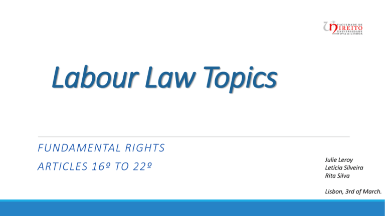 labour law research paper topics