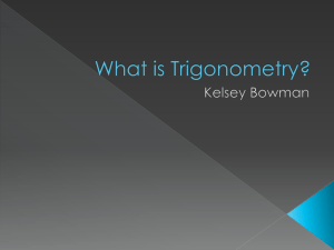 What is Trigonometry?