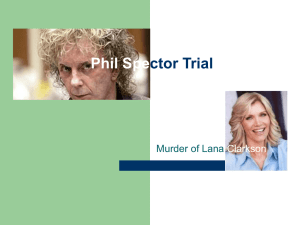 Phil Spector Trial