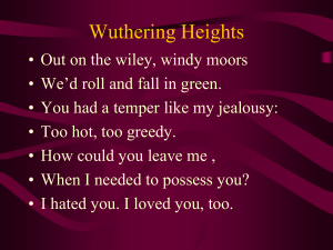 Wuthering Heights (1847)