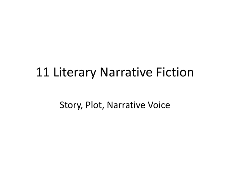 11 Fiction Story Plot Narrative Voice 2014