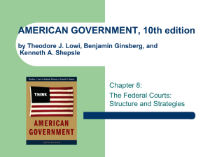 AMERICAN GOVERNMENT POWER AND PURPOSE, 8th Edition
