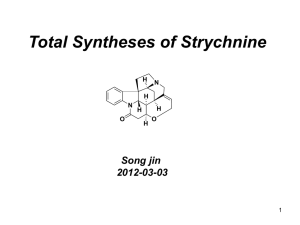 68. Total Syntheses of Strychnine