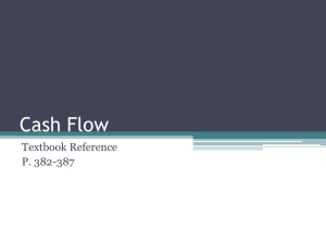 Cash Flow - ClassNet