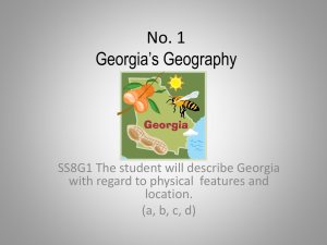 Geography of Georgia #1