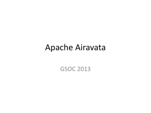 GSOC_Airavata