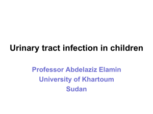 Urinary tract infection in children