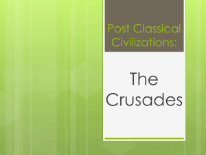 Post Classical Civilizations: