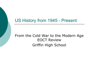 03) US History from 1945 – Present