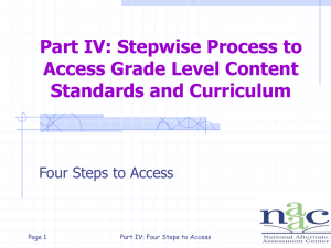 Four Steps to Access Version 3.0