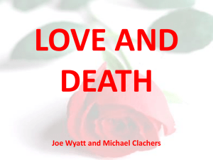 Themes of Love and Death - Year 11 English Revision Cafe