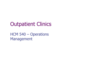 HCM540-OPClinics