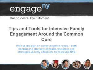 Family Engagement Presentation