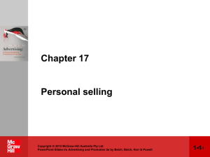 Chapter 1: Where Marketing Communication Began