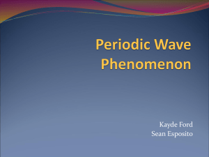 Periodic Wave Phenomenon