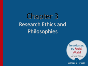 Lecture Chapter 03 - Ethics