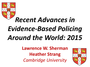 Evidence-Based, Triple-T Policing of Victims