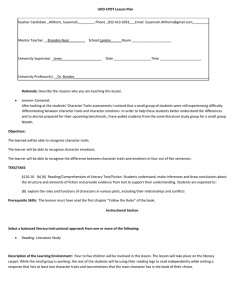 UHD-CPDT Lesson Plan