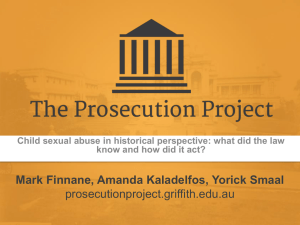 Child sexual abuse in historical perspective
