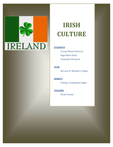 irish culture - SMiguel