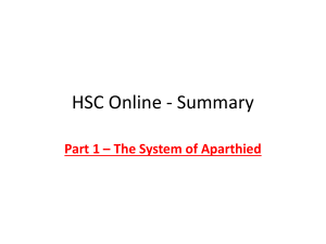 HSC Online Summary Notes