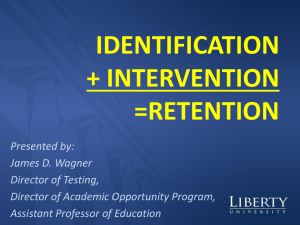 identification - the National College Testing Association