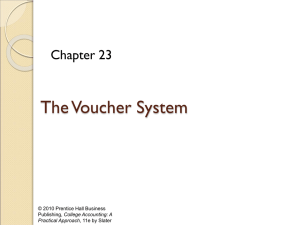 Voucher System