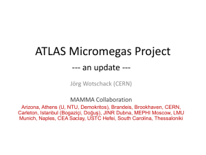Large micromegas for ATLAS (MAMMA)