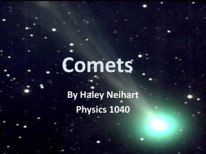Comets - Haley's E