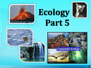 Ecology 2015-2016 - Part 5