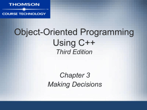 Object-Oriented Programming Using C++, Third