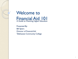 Welcome to Financial Aid 101 - Duval County Public Schools