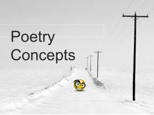 01- Poetry Concepts
