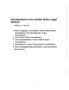 2. The United States Constitution
