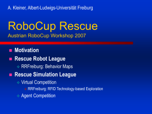 Rescue Simulation League - Albert-Ludwigs