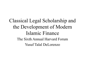 Classical Legal Scholarship and the Development of