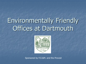 Environmentally Friendly Office