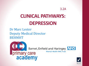 Presentation Clinical Pathways