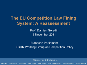 The EU Competition Law Fining System: A