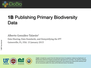 - Global Biodiversity Information Facility