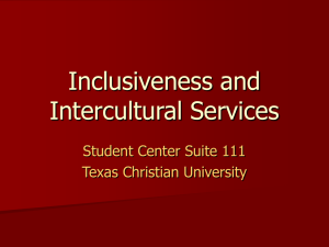 Diversity - Texas Christian University